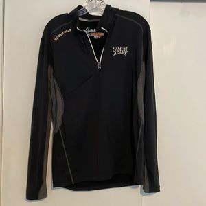 Mens Samuel Adams ¾ Zip Up Pullover